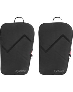 Cyclite Fork Bag 01 Set, 2 X 3,1 L Black