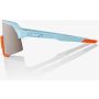 100% S3 Brille, Soft Tact Two Tone, Hiper Silver Mirror Lense Bild 3 thumbnail