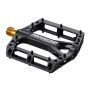 Reverse Black One Titanium Flatpedal Black Black Pins  Bild 1 thumbnail