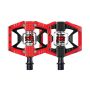 CrankBrothers Double Shot 3 Klick/Plattformpedal Black Red Bild 1 thumbnail