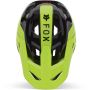 Fox Racing Rampage Barge Full Face Helm Fluorescent Yellow Bild 4 thumbnail
