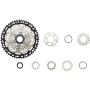 Shimano CS-M8100 Deore XT Kassette, 12-fach, Silver Black Bild 3 thumbnail