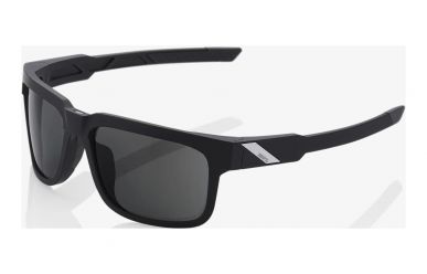 100% Type S Brille, Soft Tact Black, Smoke Lense