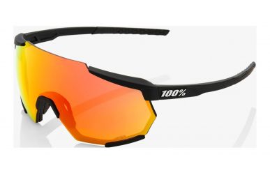 100% Racetrap Brille, Soft Tact Black, HIPER Multilayer Mirror Lense
