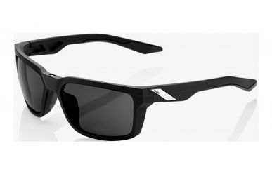 100% Daze Brille, Soft Tact Black, Smoke Lense 