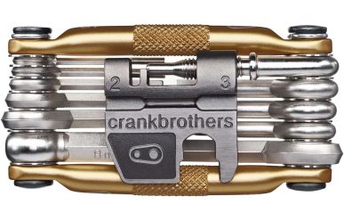 CrankBrothers Minitool 17 Multifunktionswerkzeug Gold