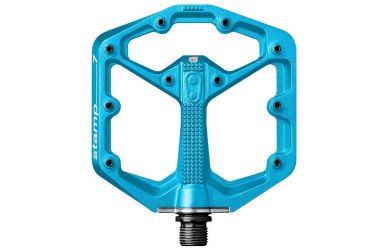 CrankBrothers Stamp 7 Flatpedal Electric Blue Small