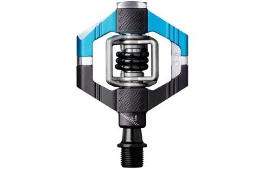 CrankBrothers Candy 7 Pedale inkl. Premium Cleats, Black Electric Blue