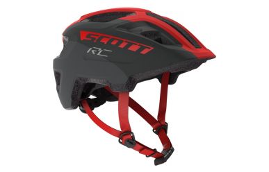 Scott Spunto Junior Helm Grey Red RC 50-56cm