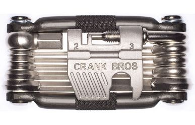 CrankBrothers Minitool 17 Multifunktionswerkzeug Nickel Plating