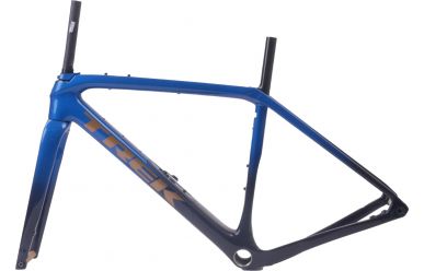 Trek Checkpoint SLR Frameset, Alpine Blue Deep Dark Blue Old Style Gold