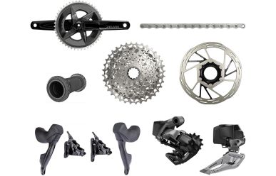 SRAM Rival eTap AXS Wide Gruppe, inkl. Bremsen, 2x12 / 43-30 / 172,5mm / 10-36