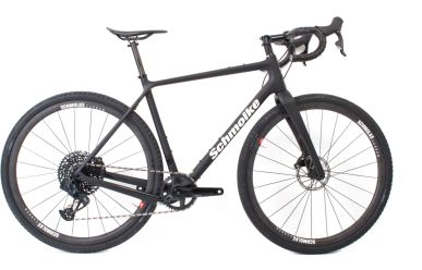 Schmolke Gravel Infinity, Schmolke TLO Laufradsatz, Sram Rival/ GX AXS Mullet Black L