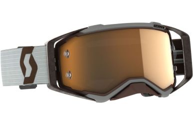 Scott Prospect Amplifier Brille, Grey Brown, Gold Chrome Works