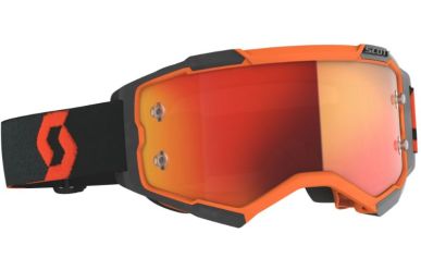 Scott Fury Goggle Brille, Orange Black, Orange Chrome Works