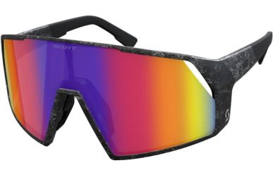 Scott Pro Shield Brille, Marble Black, Teal Chrome