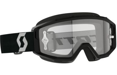 Scott Primal Clear Goggle Brille, Black White, Clear Works