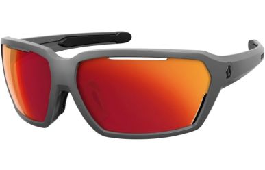 Scott Vector Brille, Grey, Red Chrome 