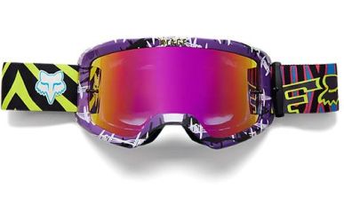 Fox Racing Main Barbed Goggle, Wired Special Edition, Fluoreszierendes Rot OS