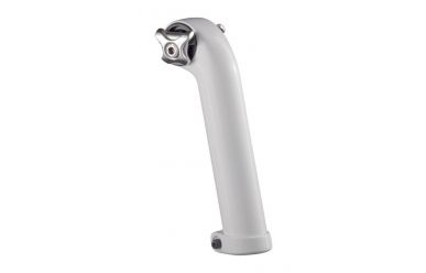 Bontrager Sattelstütze Trek Sitzturm 20mm Kröpfung 135mm Carbon Weiß