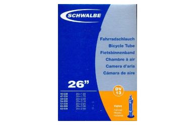 Schwalbe DV13 Schlauch 26" Blitzventil/ Dunlopventil long, 40 mm