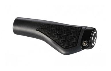 Ergon GX1 Schwarz Race Griffe mit Alu-Klemmung