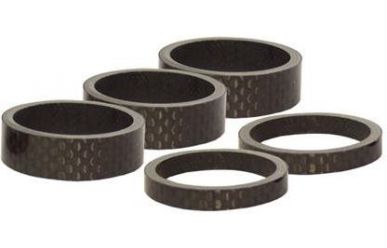 Contec Spacer Set für 1 1/8" schwarz