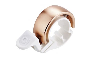 Knog Oi Fahrradklingel White Copper