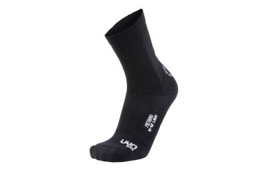 UYN Cycling Merino Lady Socks Black White