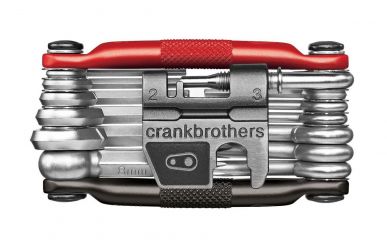 CrankBrothers Minitool 19 Multifunktionswerkzeug Black Red