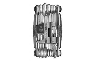 CrankBrothers Multi 19 Multifunktionswerkzeug Nickel Plating