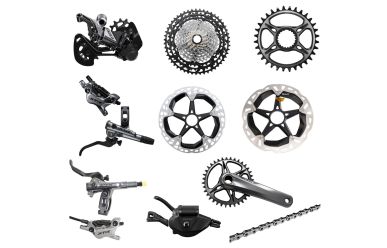 Shimano Dura Ace Di2 Gruppe R9270 mit Powermeter, inkl. Bremsen, 2x12 / 52-36 / 172,5mm / 11-30
