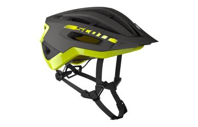 Scott Fuga Plus rev Helm Dark Grey Radium Yellow