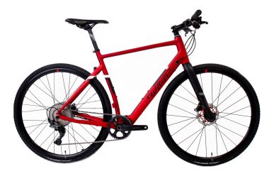 Wilier Triestina Hybrid Flatbar Mahle X35+ Shimano GRX 1x11, NDR28AC, Red Black Matt