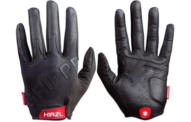 Hirzl Grippp Tour FF 2.0 Handschuh Schwarz Schwarz Rot