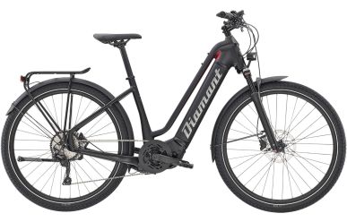 Diamant Zouma Deluxe+ Bosch Performance CX 625Wh Tiefschwarz Rhodonit Metallic Tiefeinstieg