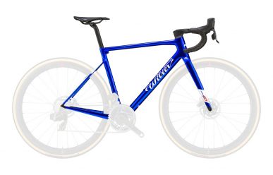 Wilier 0 SLR Frameset inkl. Zero Lenker und Sattelstütze Admiral Blue Glossy