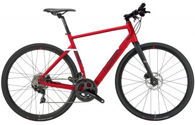 Wilier Triestina Hybrid Flatbar Mahle X35+ Shimano 105 2x11, NDR28AC, Red Black Matt