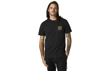 Fox Racing Premium T-Shirt Pushin Dirt Black