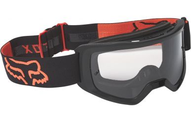 Fox Racing MAIN STRAY Goggle, Enduro Brille, Youth Black Orange OS