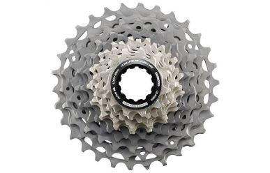 Shimano CS-R9200 Dura Ace Kassette, 12-fach, Silver Grey