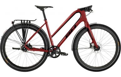 BH Oxford Jet Pro Shimano Alfine 11 Gates Riemen Antrieb Red Black Red