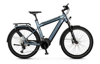 e bikemanufaktur 15ZEHN Shimano Deore XT 12-fach, Blaugrau Matt, Diamant