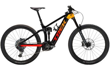 Trek Rail 9.8 Sram GX Eagle AXS  Black Marigold to Red Fade