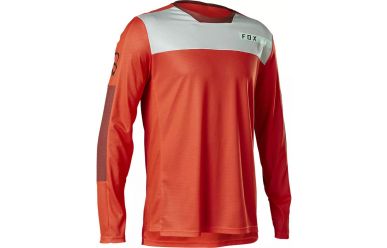 Fox Racing DEFEND LS Jersey Moth Men Flow Red