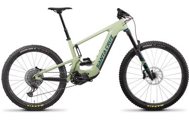 Santa Cruz Heckler 9 C MX S-Kit SRAM GX Eagle 1X12, Gloss Avocado Green, Mullet