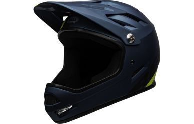 Bell Sanction Fullface Helm Matte Blue Hi Viz