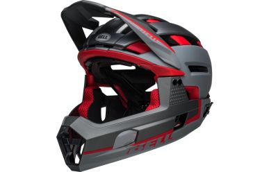 Bell Super Air R Spherical Mips Helm Matte Grey Red