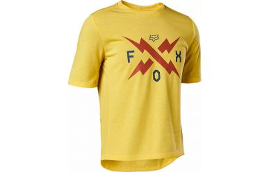 Fox Racing Ranger Dr SS Jersey Youth Pear Yellow