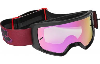 Fox Racing Main Venz Goggle, Enduro Brille, Spark Flow Red OS